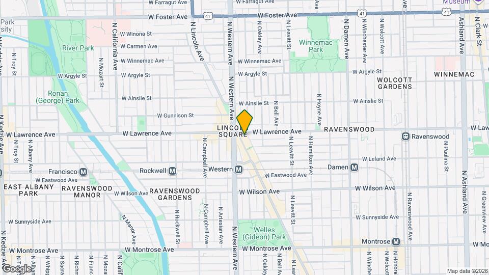 4759 N Lincoln Ave Map and Location Details