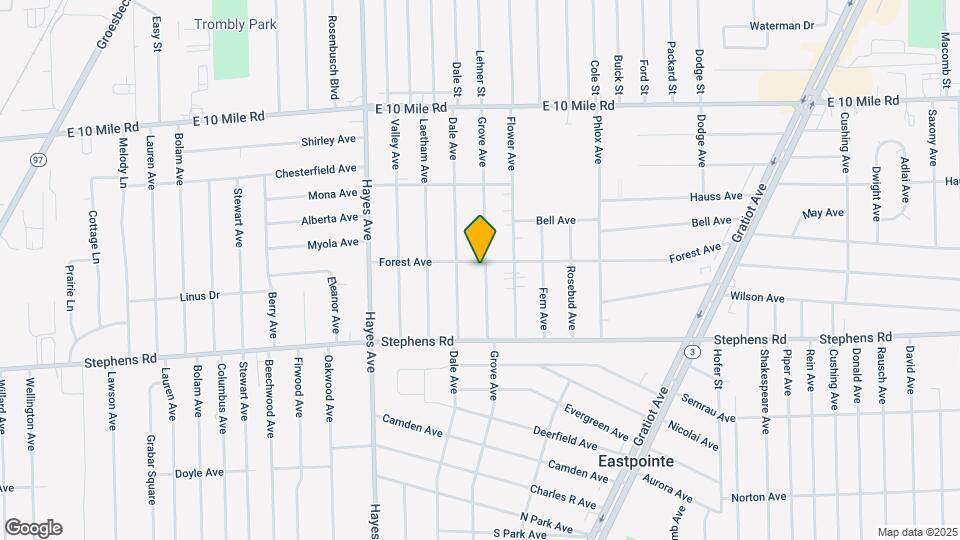 24361 Grove Ave Map and Location Details