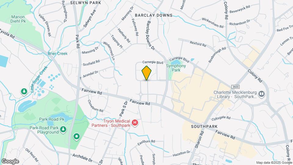 5655 Carnegie Blvd Map and Location Details