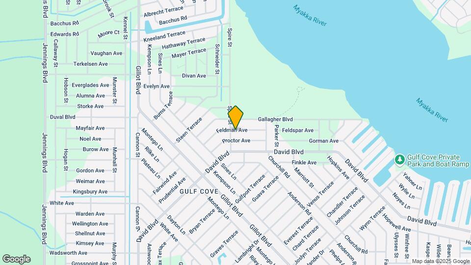 13017 Feldman Ave Map and Location Details