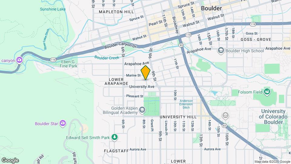 1529 8th St Map and Location Details