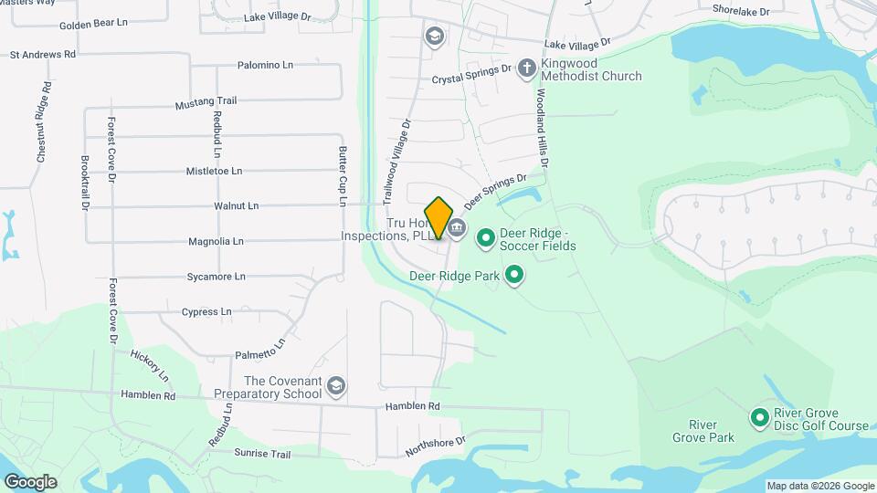 2119 Woodstream Dr Map and Location Details