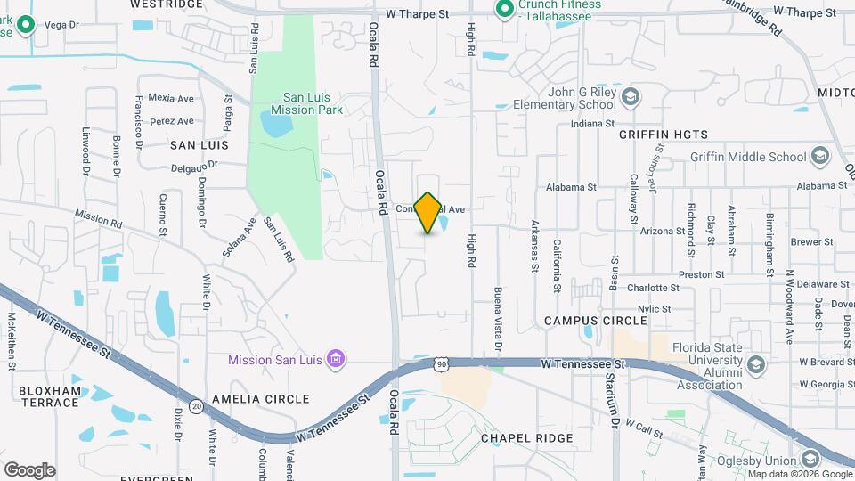 1105 Ocala Rd Map and Location Details