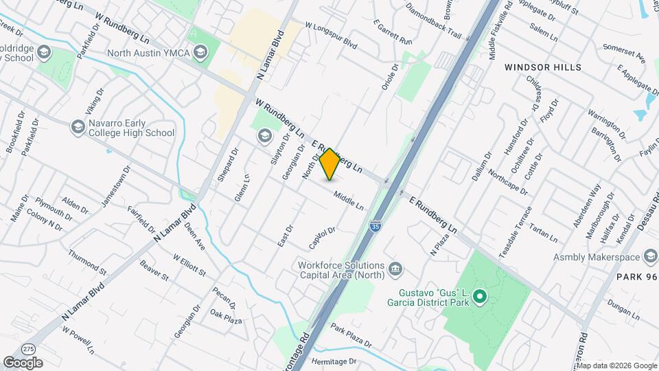 404 Middle Ln Map and Location Details