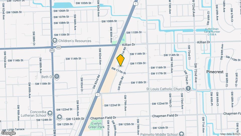 11535 SW 81st Rd Map and Location Details