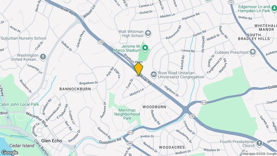 6313 Tone Dr Map and Location Details