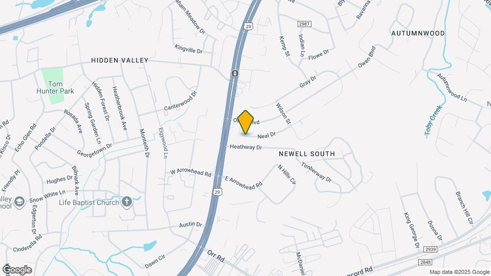 204 Neal Dr Map and Location Details