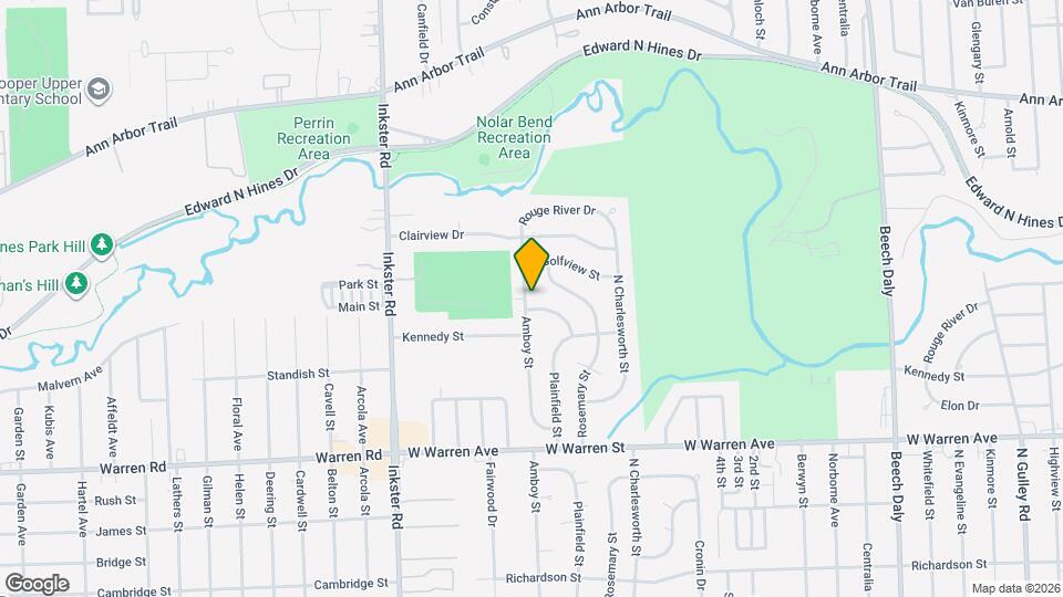 7720 Amboy St Map and Location Details