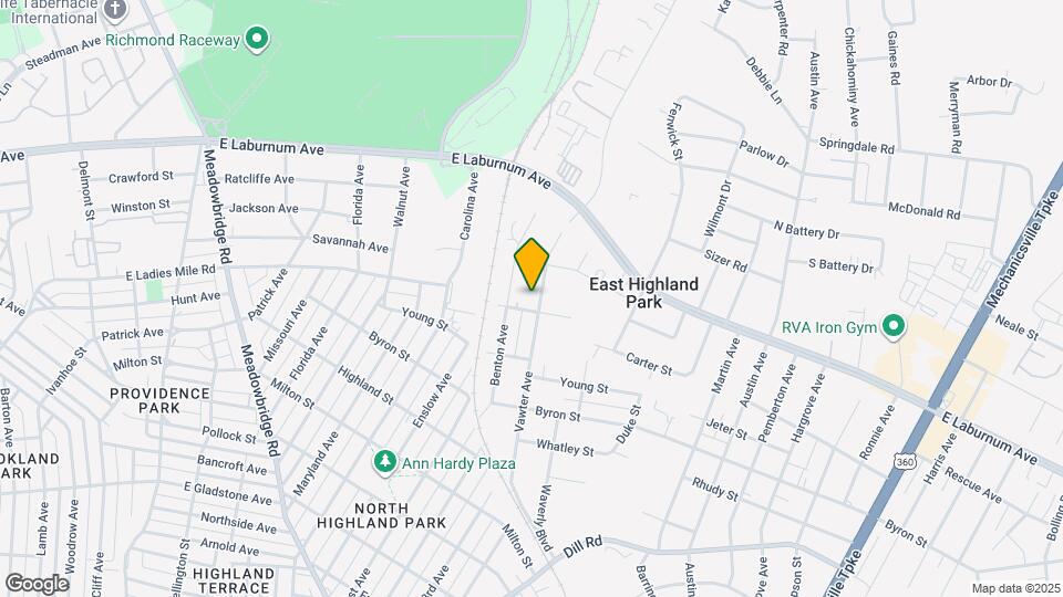 3804 Vawter Ave Map and Location Details