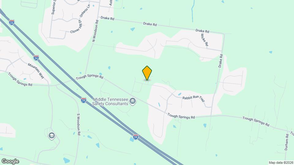 3495 Rabbit Run Trail Map and Location Details