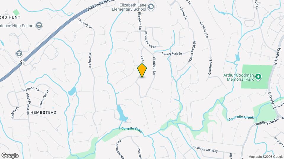1111 Somersby Ln Map and Location Details