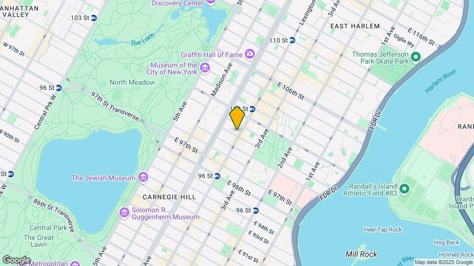 1572 Lexington Ave Map and Location Details