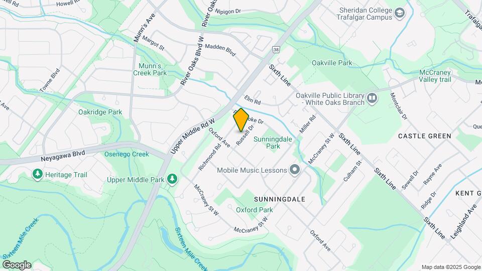 115 Russell Dr Map and Location Details