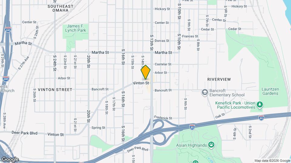 2451 S 14th St Map and Location Details