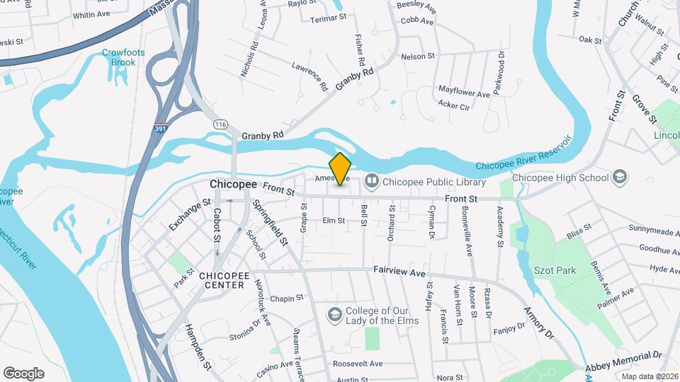 405 Front St Map and Location Details