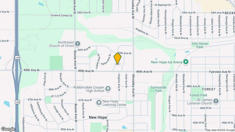 4916 Wisconsin Ave N Map and Location Details