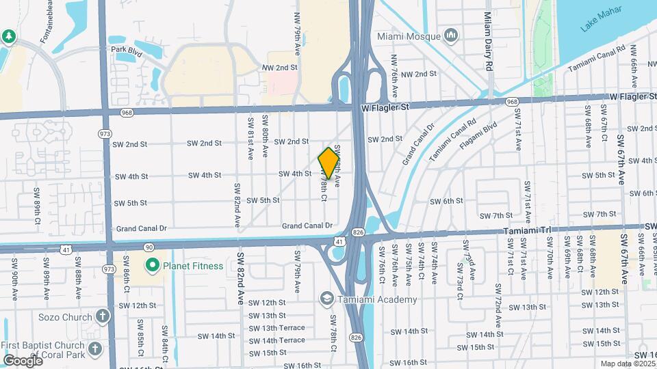 435 SW 78th Ct Map and Location Details