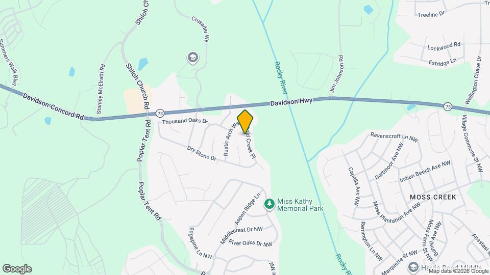 1565 Cold Creek Pl Map and Location Details