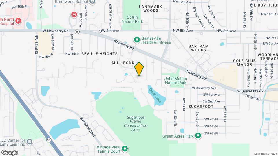 117 NW 48th Blvd Map and Location Details