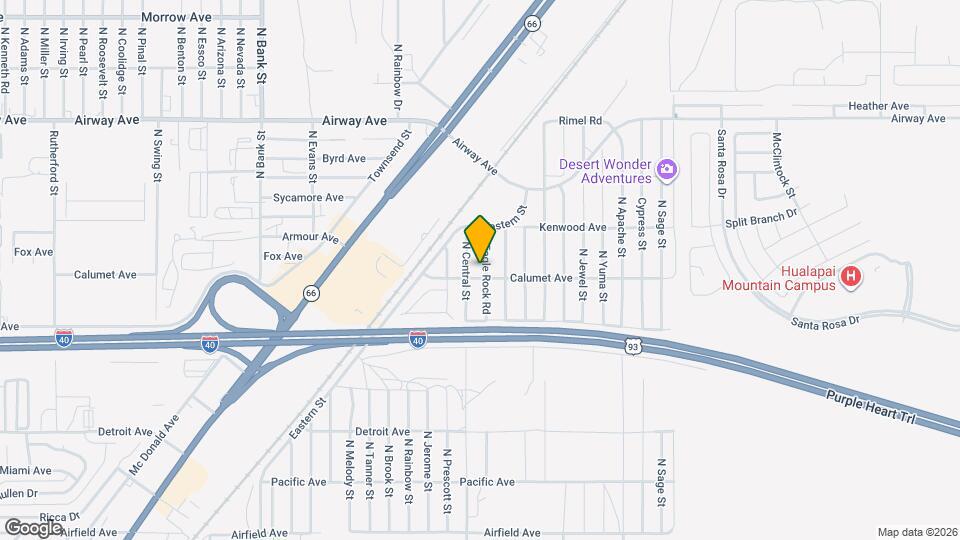 3279 N Eagle Rock Rd Map and Location Details