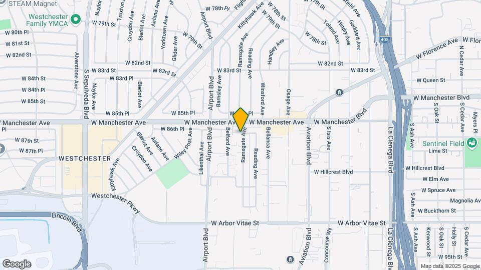 8627-8633 Ramsgate Ave Map and Location Details
