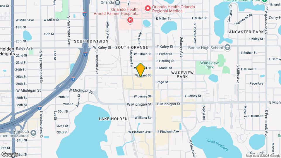 100 W Grant St, Unit 3017.650429 Map and Location Details