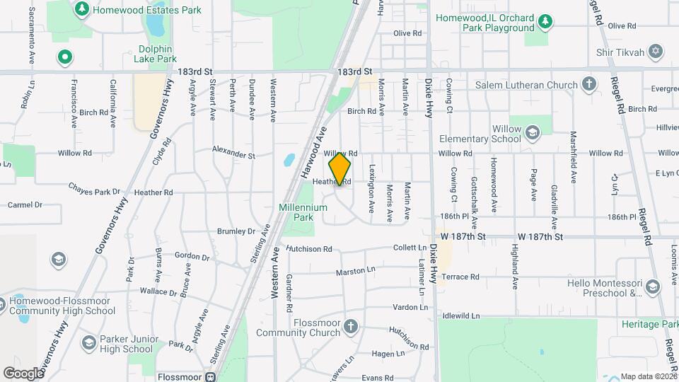 18609 Palmer Ave, Unit 1807 Mapa y Detalles de la Ubicación