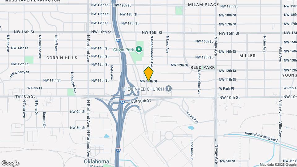 1132 N Woodward Ave Map and Location Details