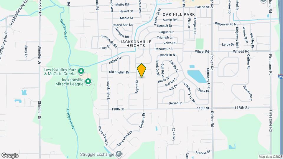 6126 Sage Willow Way Map and Location Details