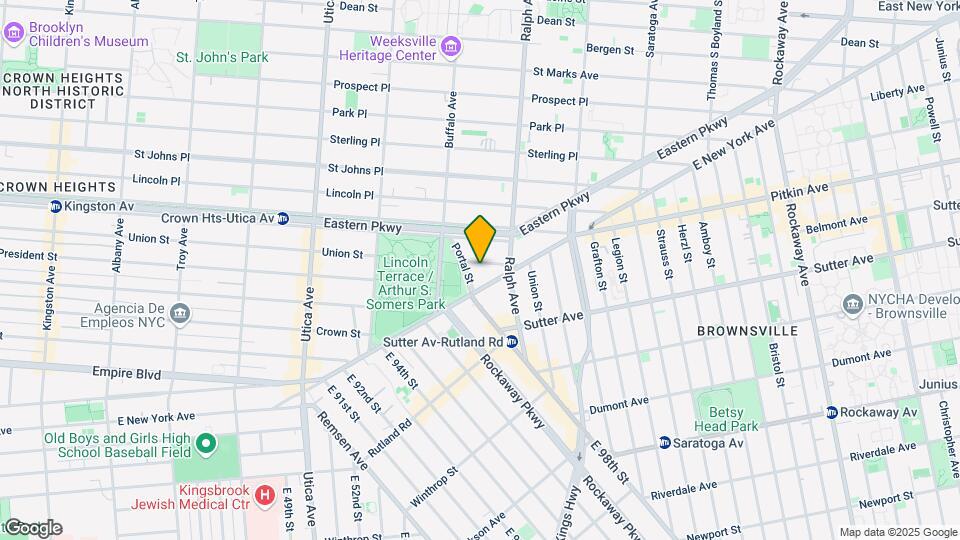 1920 Union St Map and Location Details