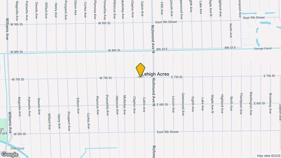 204 E 7th St Map and Location Details