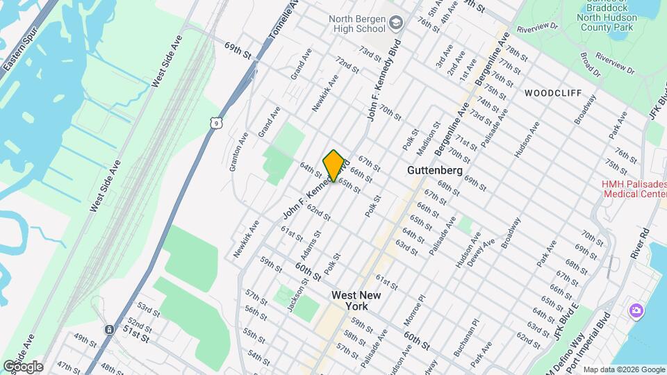 6400 Jefferson St Mapa y Detalles de la Ubicación