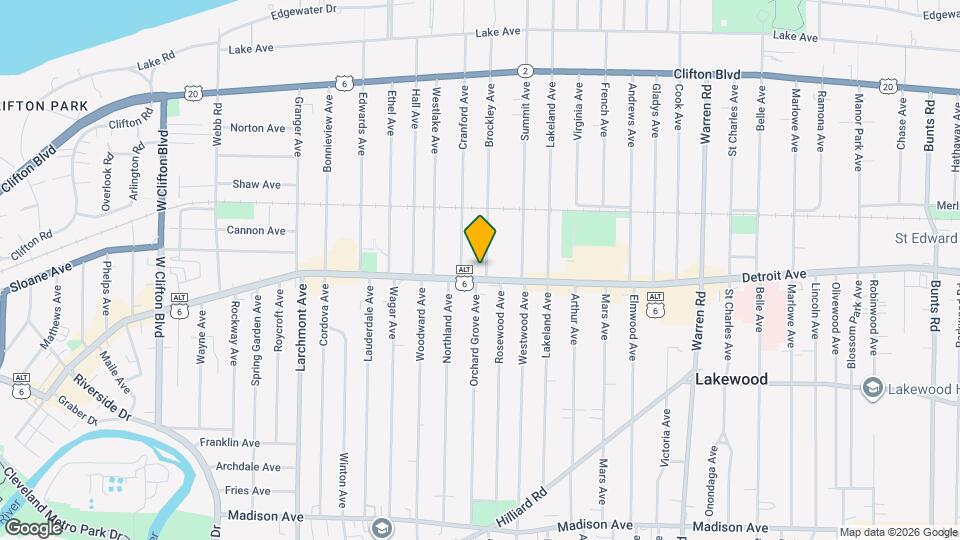 Westline Mapa y Detalles de la Ubicación