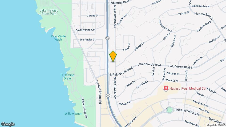 351 N Lake Havasu Ave Map and Location Details