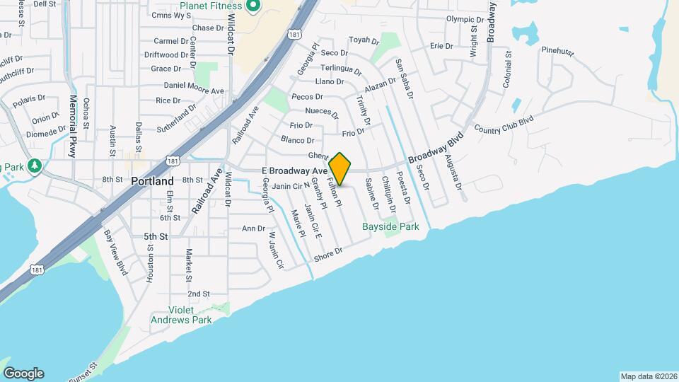 126 Fulton Pl Map and Location Details