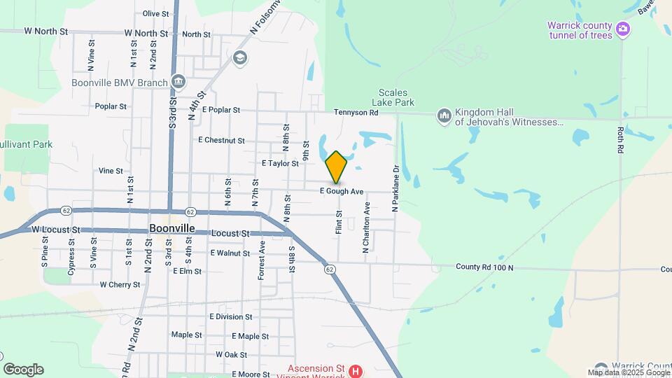 310 N Flint St Map and Location Details