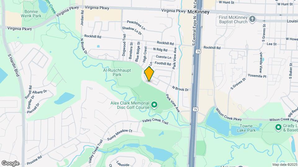 1012 Inland Ln Map and Location Details