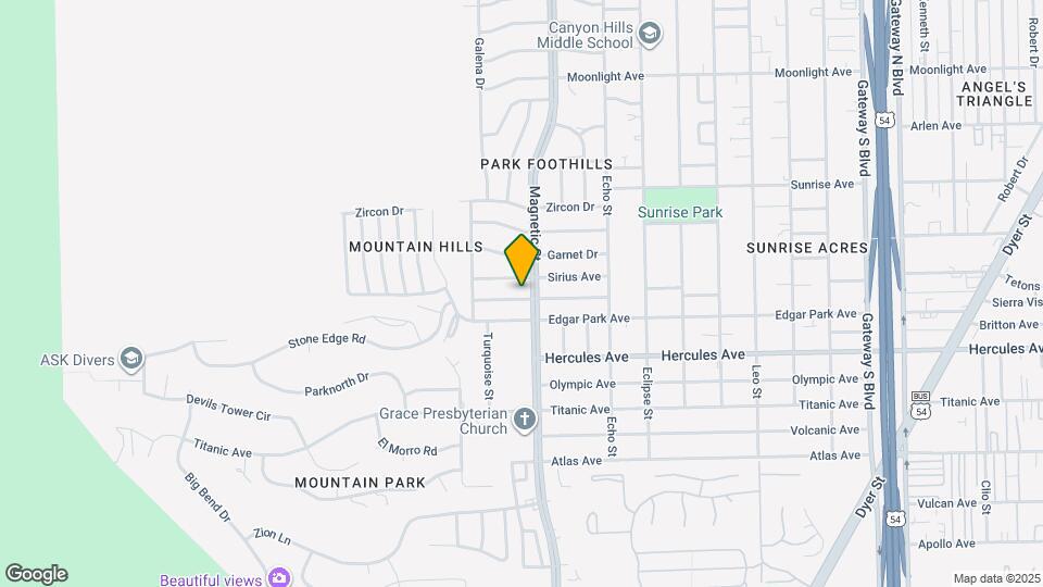 3315 Capella Ave Map and Location Details