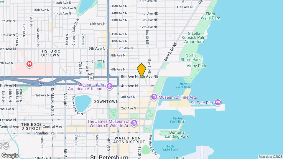 105 4th Ave N Map and Location Details