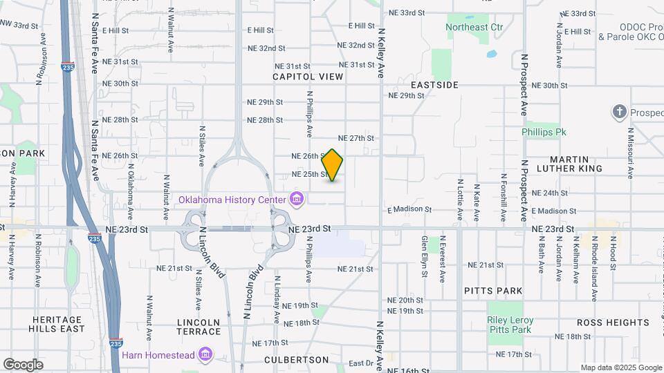 825 NE 24th St Map and Location Details