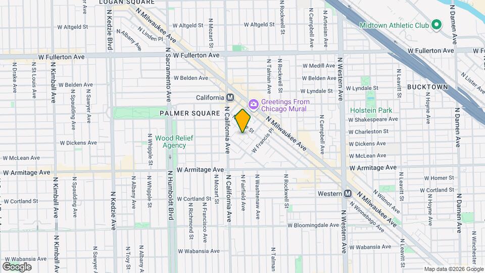 2720 W Chanay St Mapa y Detalles de la Ubicación