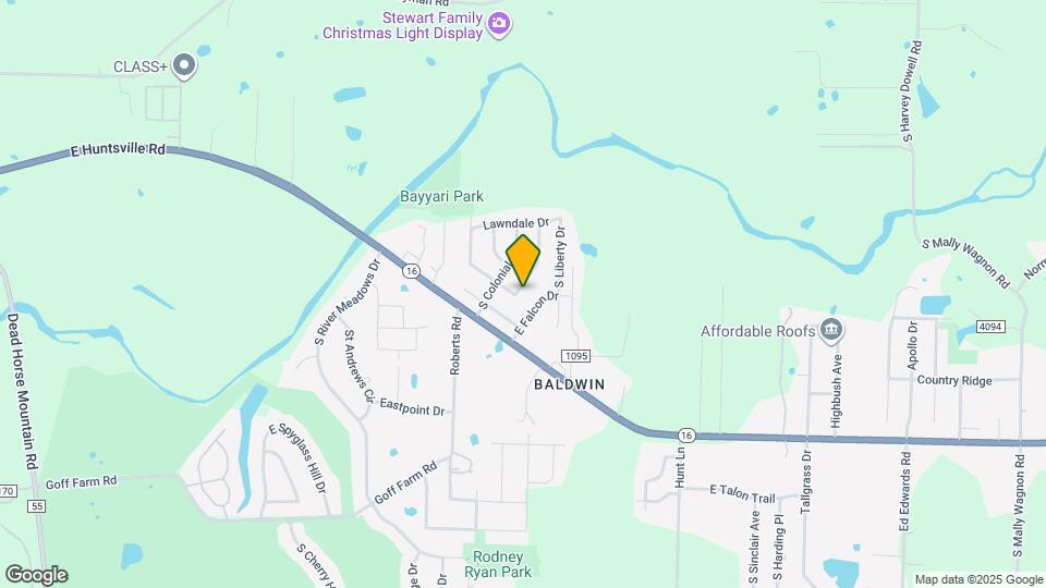 1028 S Eastview Dr Map and Location Details