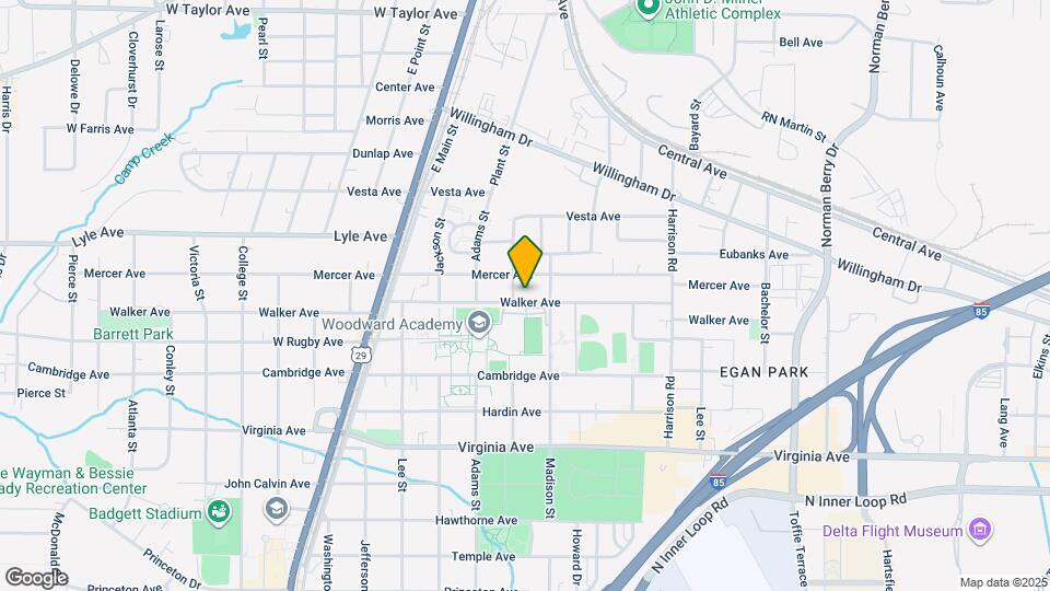 1565 Walker Ave Map and Location Details