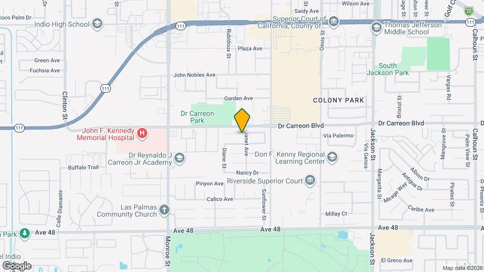 82377 Rebecca Dr Map and Location Details