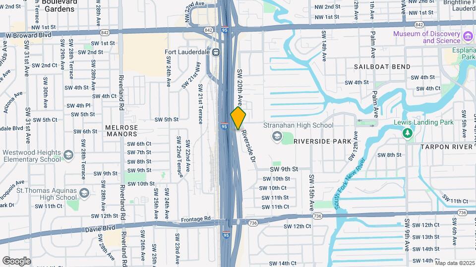 609 SW 20th Terrace Mapa y Detalles de la Ubicación