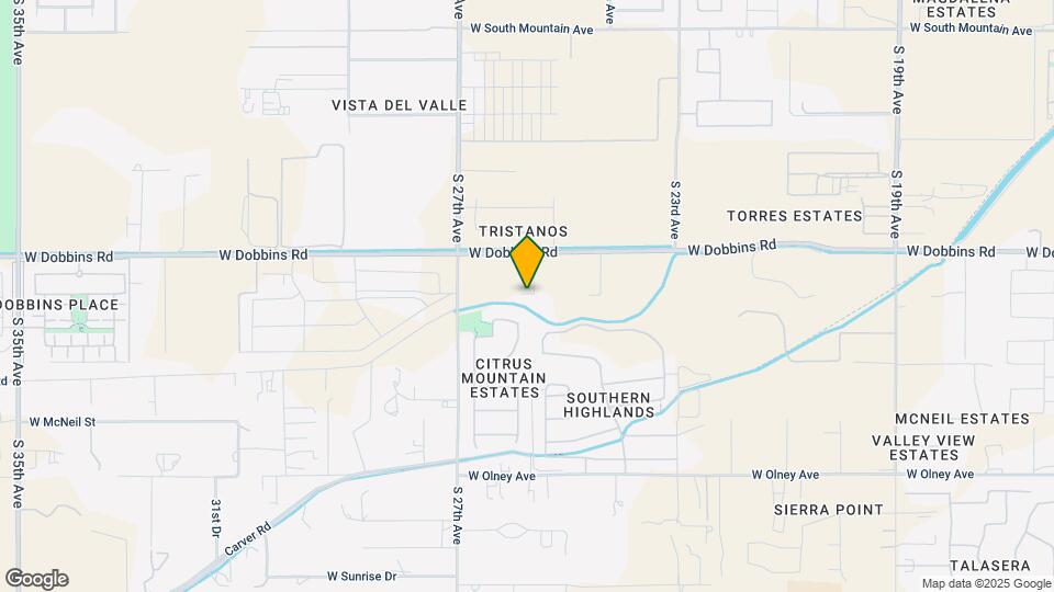 2533 W Dobbins Rd Mapa y Detalles de la Ubicación
