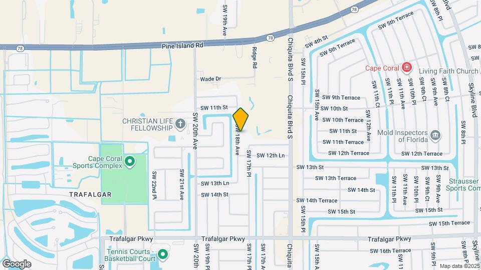 1139 SW 18th Ave Map and Location Details