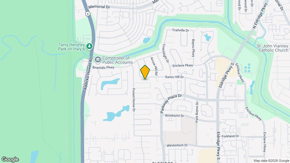 14122 Langbourne Dr Map and Location Details