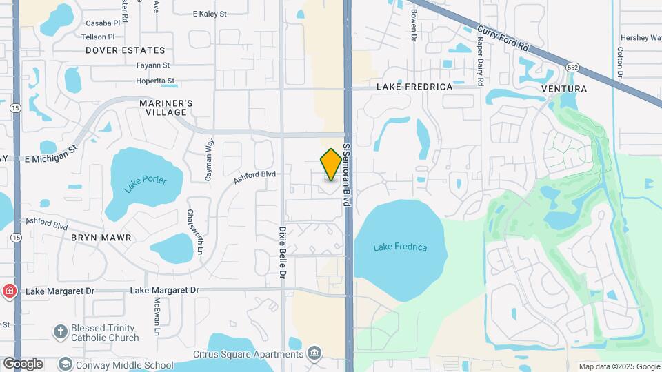 3024 S Semoran Blvd Map and Location Details