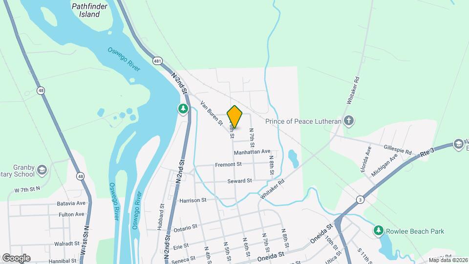 409 N 6th St Map and Location Details